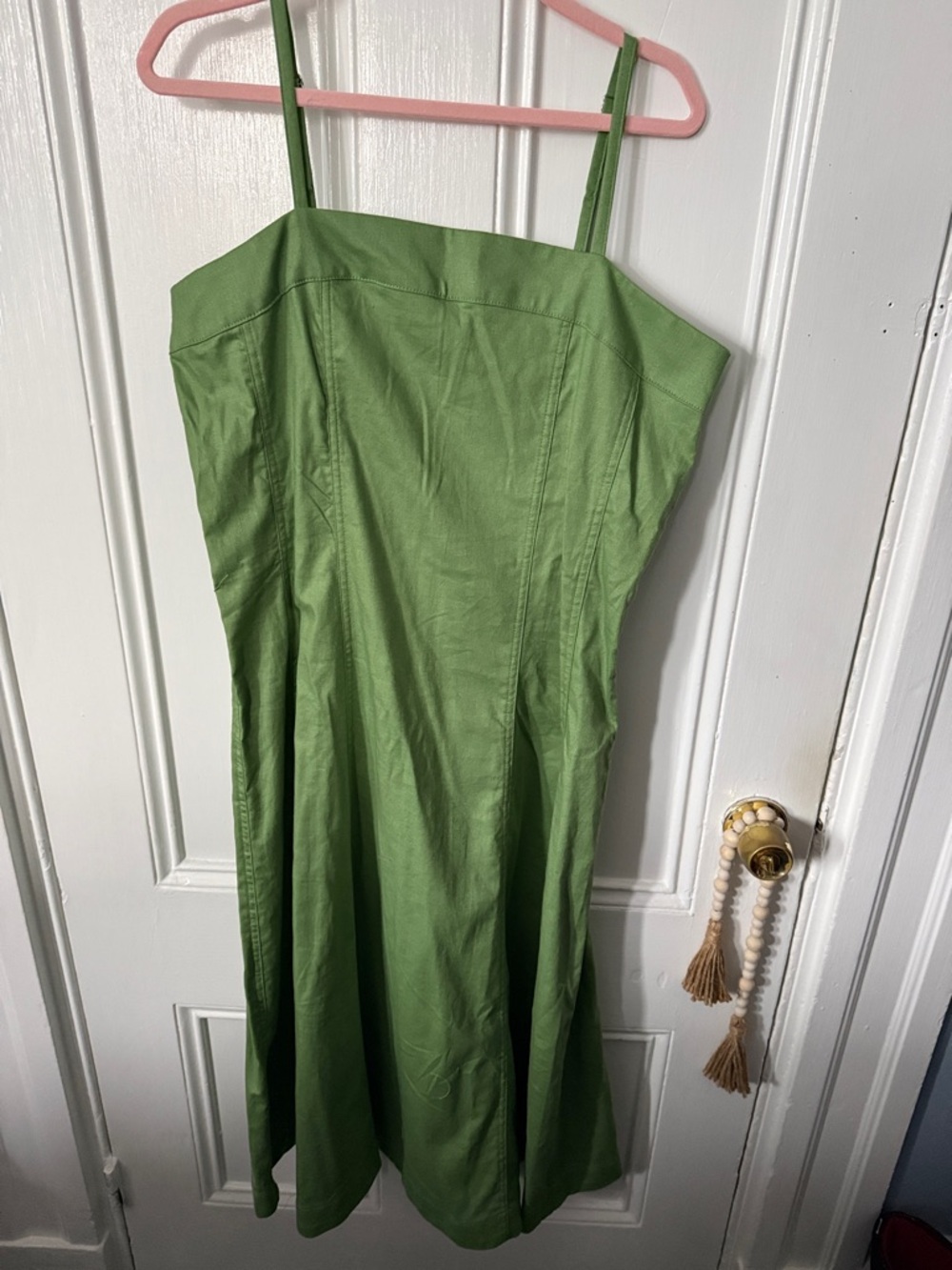 Banana Republic Green Strap Sundress - Women’s Lightweight Summer Dress